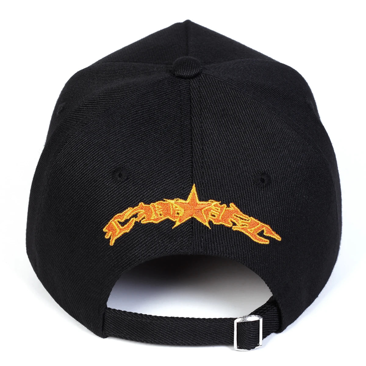 Unisex H Letter Pentagram Embroidery Baseball Caps