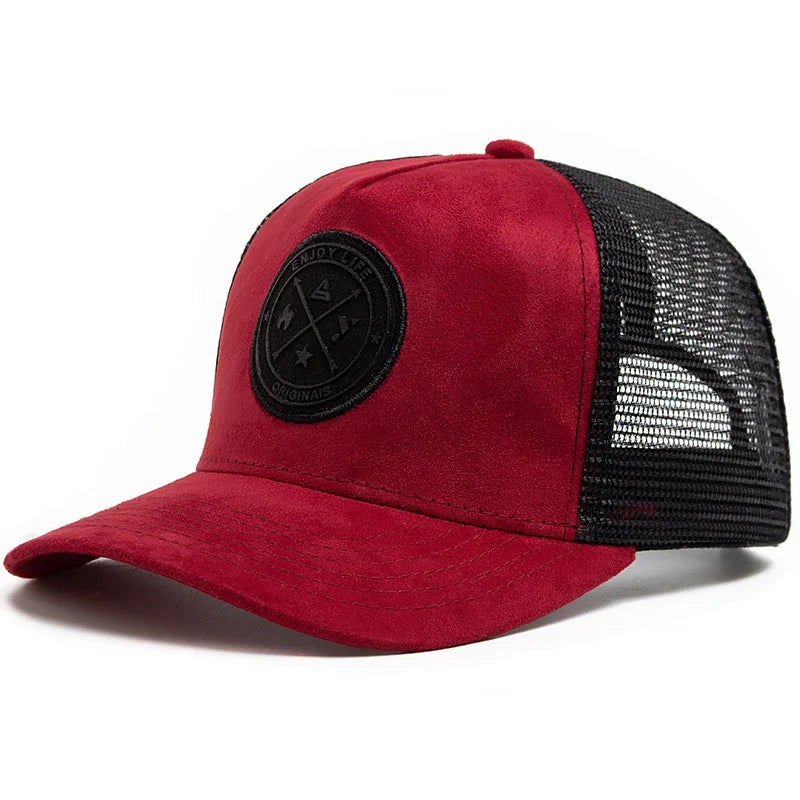 Four Seasons Mesh Baseball Cap Women Men Fashion