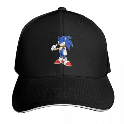 Sonic Shadow Cartoon The Hedgehog Cap Fashion Casual Baseball Caps