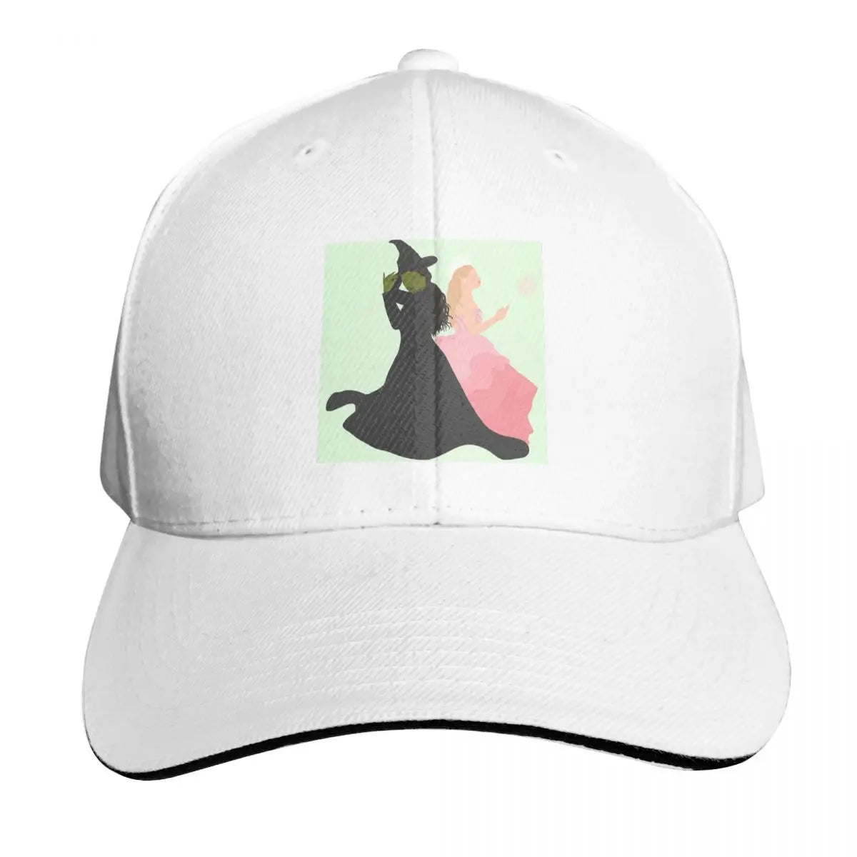 Wicked Movie Glinda And Elphaba Logo Cap Fashion Casual Baseball Caps