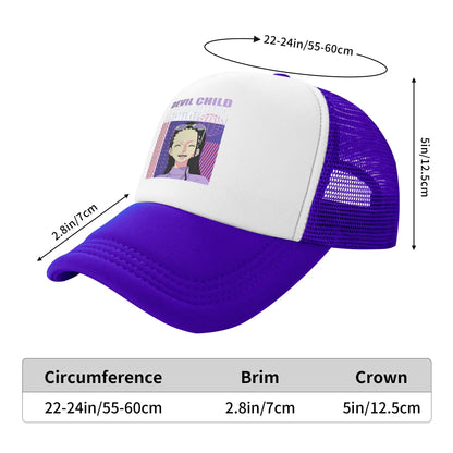 Nico Robin  one-pieces Trucker Hat Hip-Hop Mesh Baseball Cap