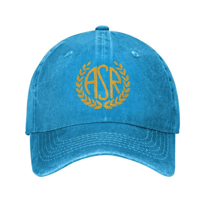 ASR Roma Washed Baseball Cap Stylish Sun Hip Hop Hats Summer Unisex-Teens