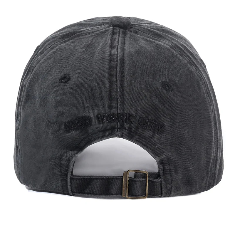 New York Washed Cotton Cap Baseball Caps