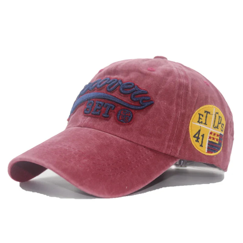NEW YORK Washed Cotton Cap For Men Women Gorras Baseball Caps
