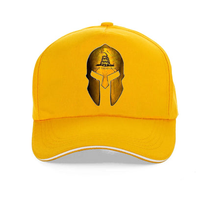 Spartan Molon Labe Sparta hat Cartoons Print Baseball Cap