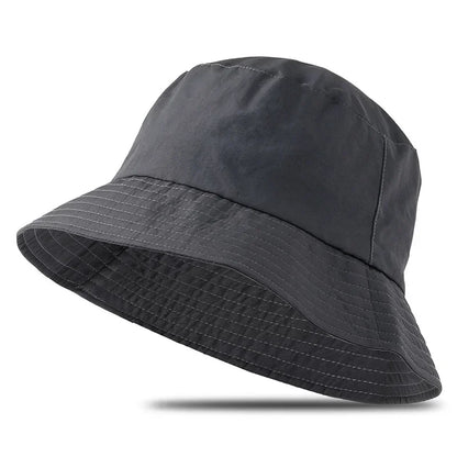 Waterproof Large Size XL62cm Sun Hat Men Women's Sunscreen UV Protection Bucket Hat
