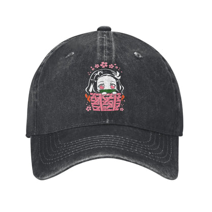 Nezuko Kamado Kimetsu no Yaiba Baseball Caps