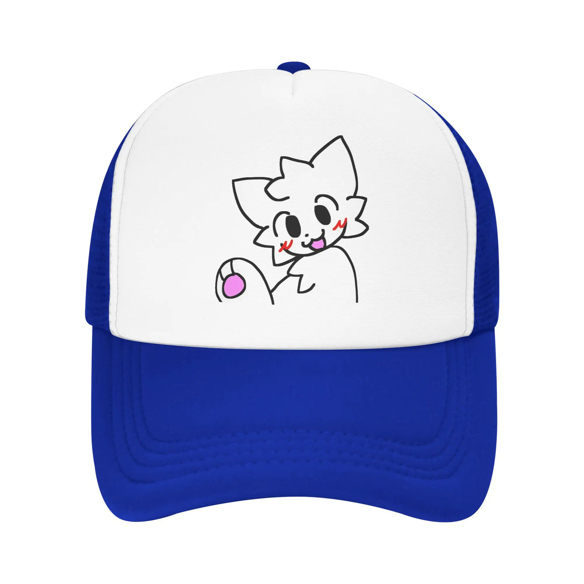 Boykisser Happy Paw Adjustable Mesh Baseball Hat