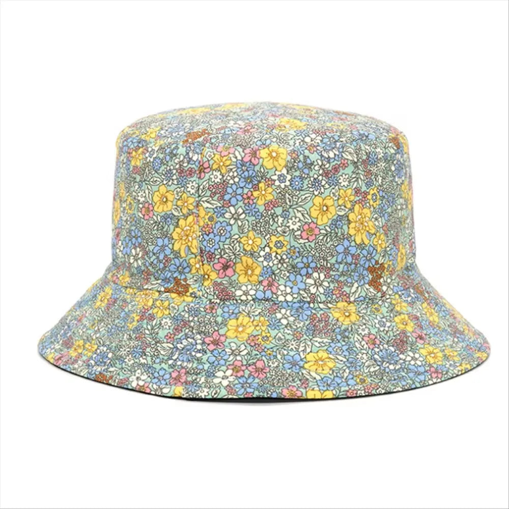 Double Sided Floral Bucket Hat