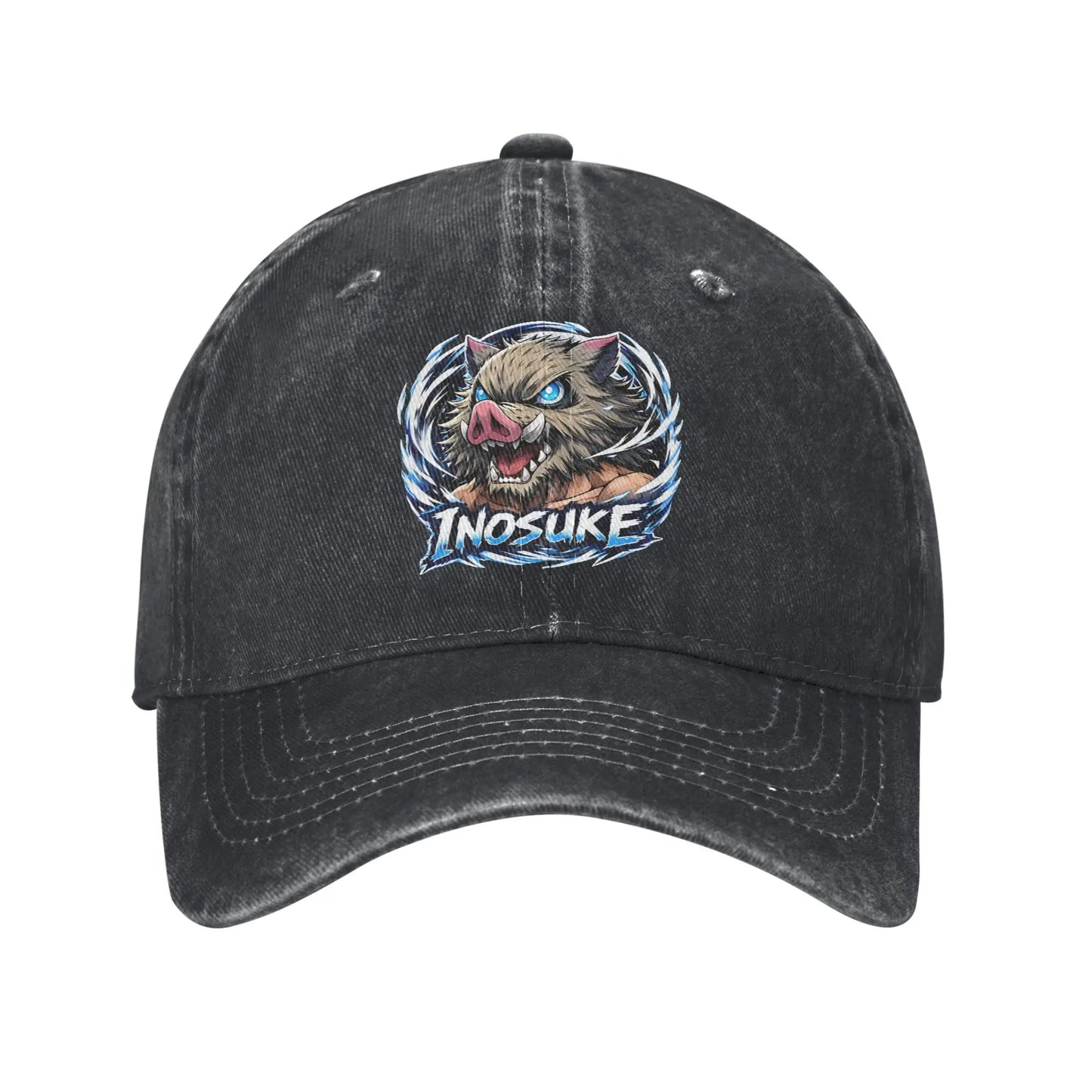 Summer Cap Sun Visor Demon Slayer Inosuke Hip Hop Caps Demon Slayer Baseball Hat