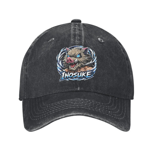 Summer Cap Sun Visor Demon Slayer Inosuke Hip Hop Caps Demon Slayer Baseball Hat