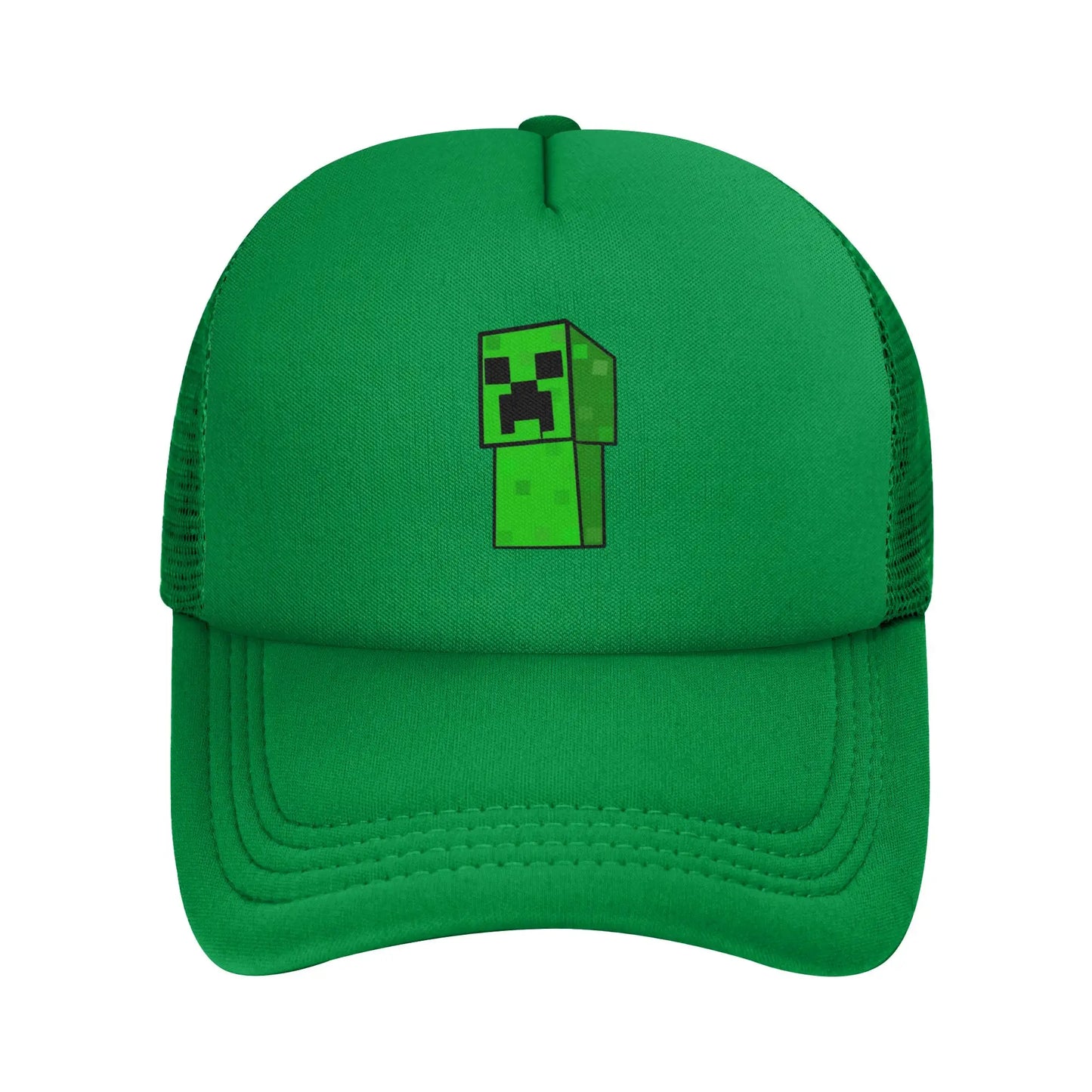 Unisex Creepers mob sticker Trucker Cap Mesh Baseball Cap