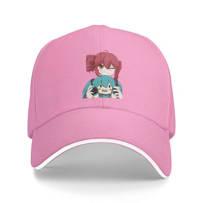 Kasane Teto Vocaloid Character Anime Casual Baseball Cap