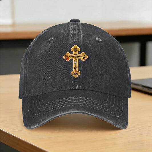 Russian Orthodox Cross Sun Baseball Cap