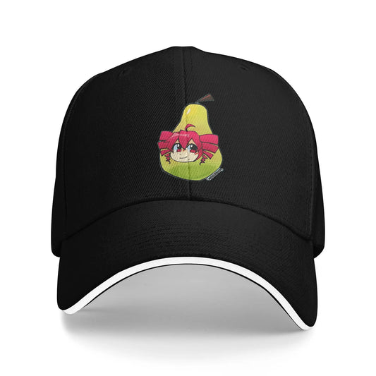 Pearto Kasane Teto Pear Anime Japanese Music Character Baseball Cap