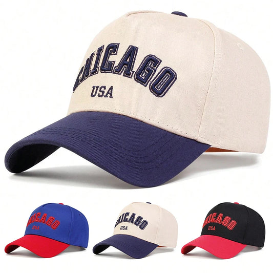 Unisex Letter Embroidery Baseball Caps