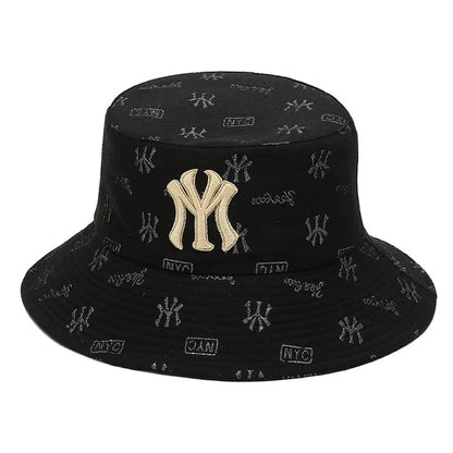 Unisex Letter Embroidery Fisherman Hat Women