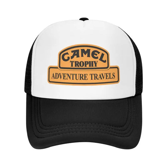 Camel Trophy Racing Print Mesh Baseball Cap