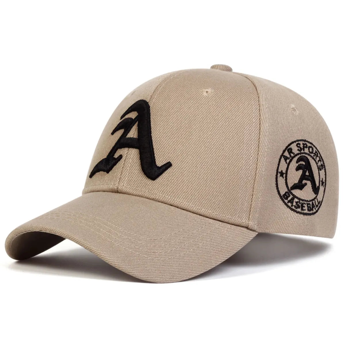 Unisex A Letter Embroidery Baseball Cap