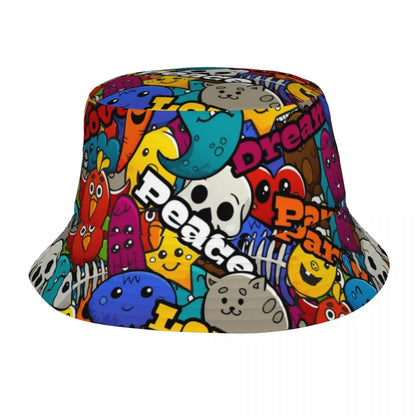 Streetwear Superhero Wow Bucket Hat