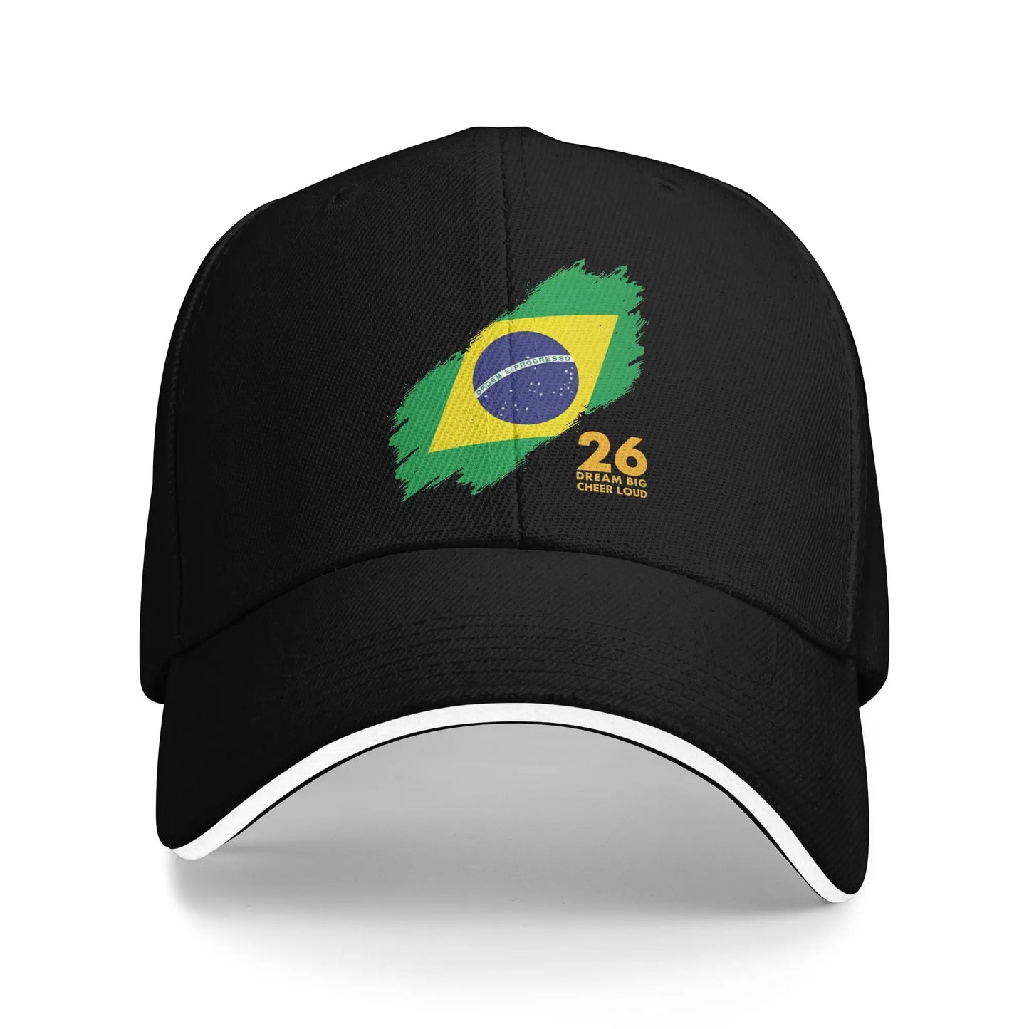 France Football Dream Big Cheer Loud Baseball Cap