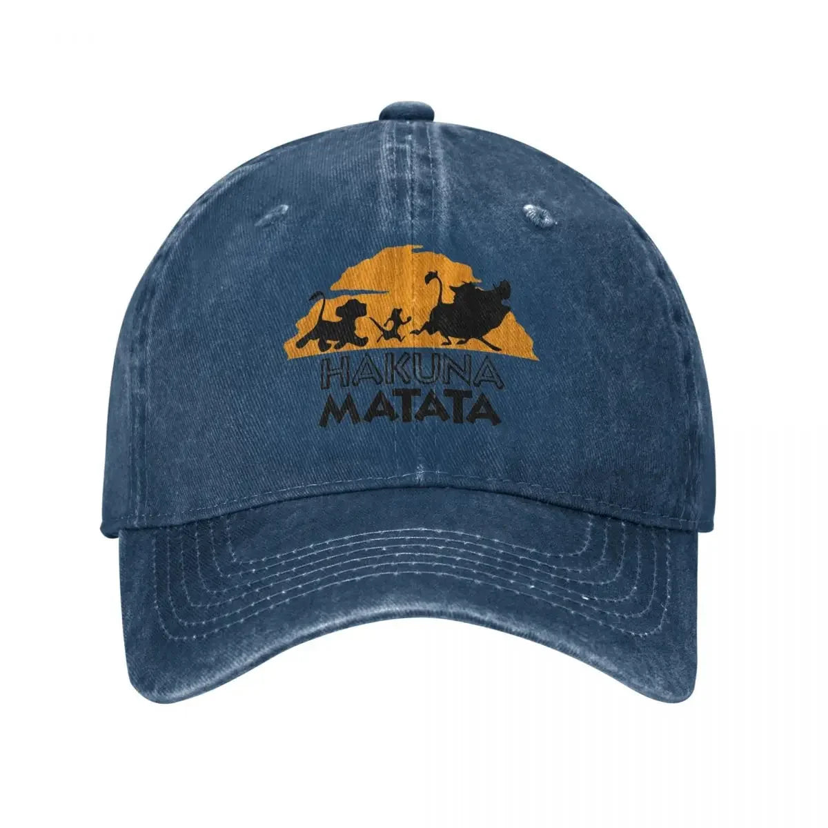 The Washed Baseball Cap Hakuna Matata Vintage Hip Hop Dad Hats Summer
