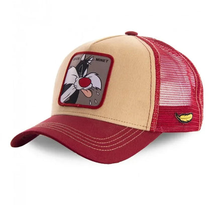 High Quality Brand Anime Cartoon Snapback Cotton Baseball Cap Men Women