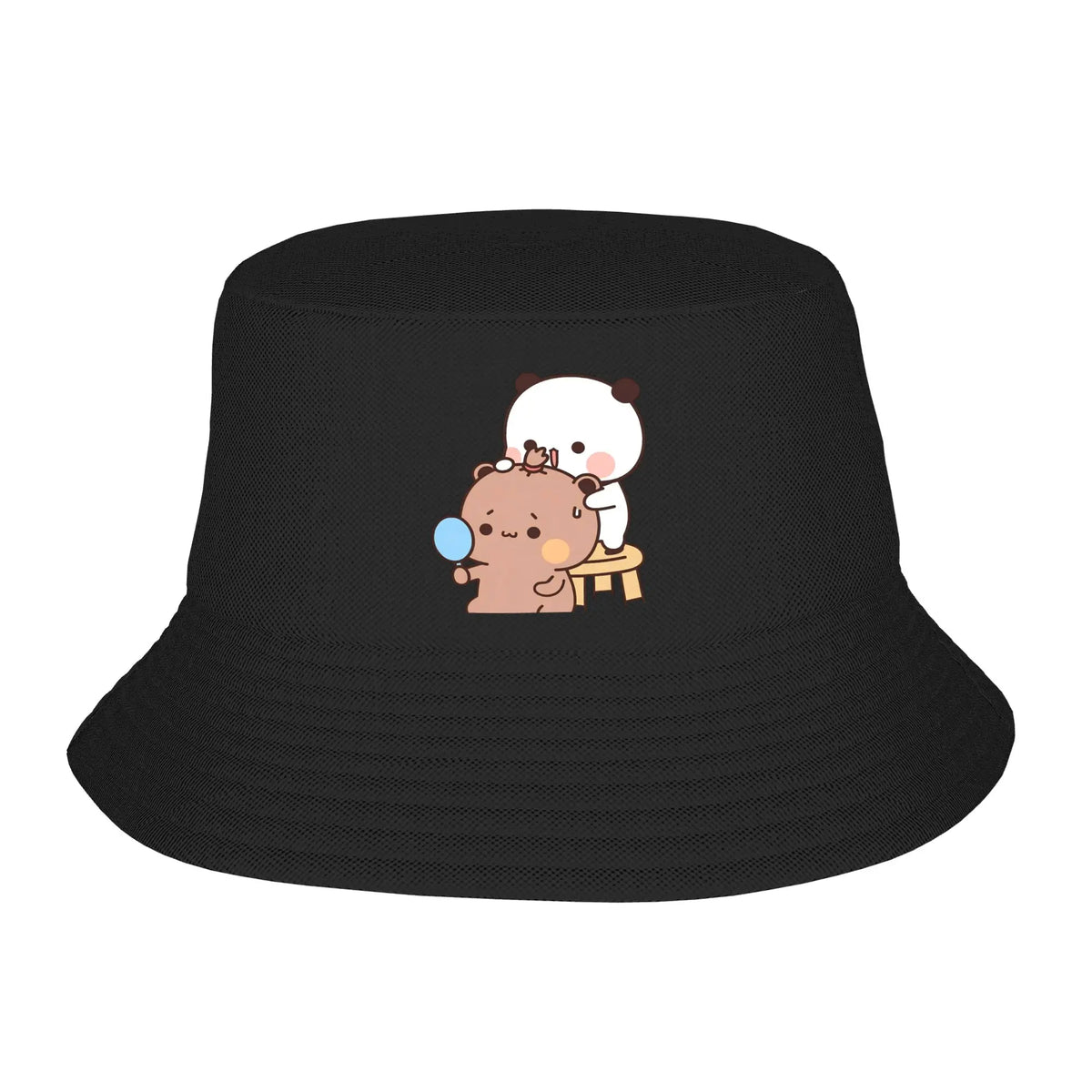 Bucket Hat Cute Happy Bubu Face