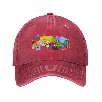 BFDI Inanimate Insanity All Characters Casual Baseball Cap