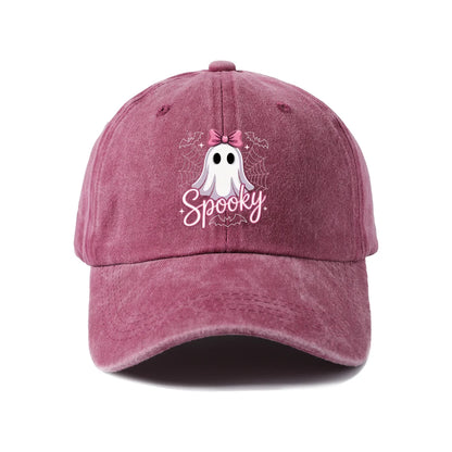 Sleepy Ghost Graphic Baseball Cap