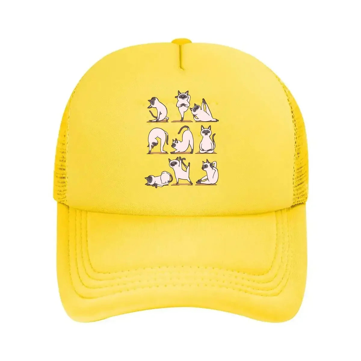 Yoga Cats Mesh Baseball Cap