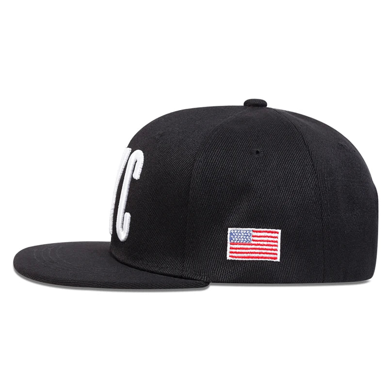 Children Nyc American Flag Embroidery Baseball Caps