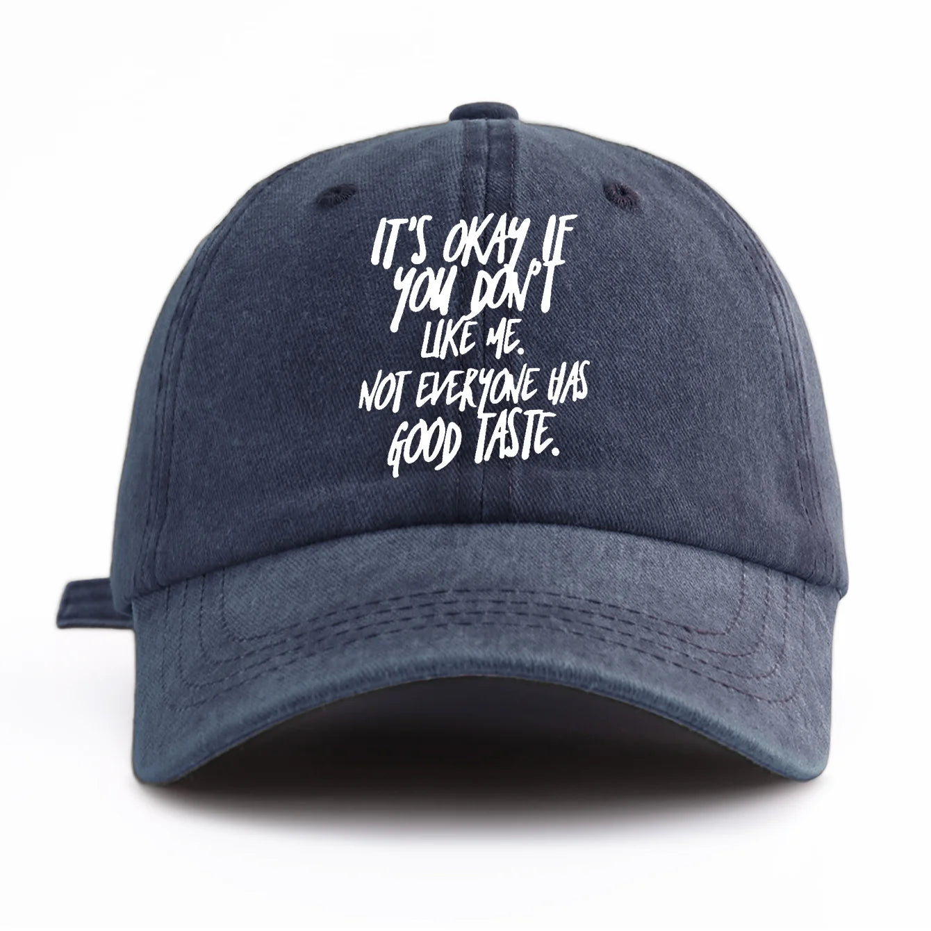 IT'S OK Print Washed Baseball Cap For Adults