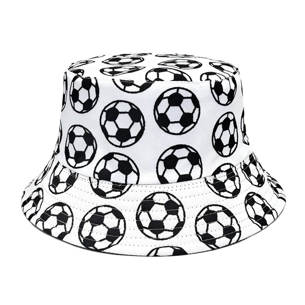 Flag Print Cheer Hat Bucket Hat