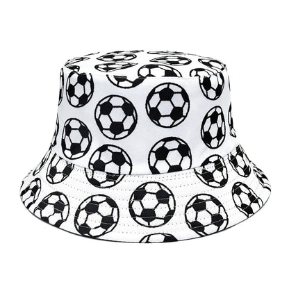 Flag Print Cheer Hat Bucket Hat