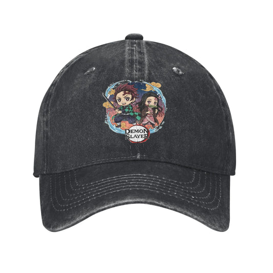 Demon Slayer  Multicolor Hat Peaked Baseball Hat