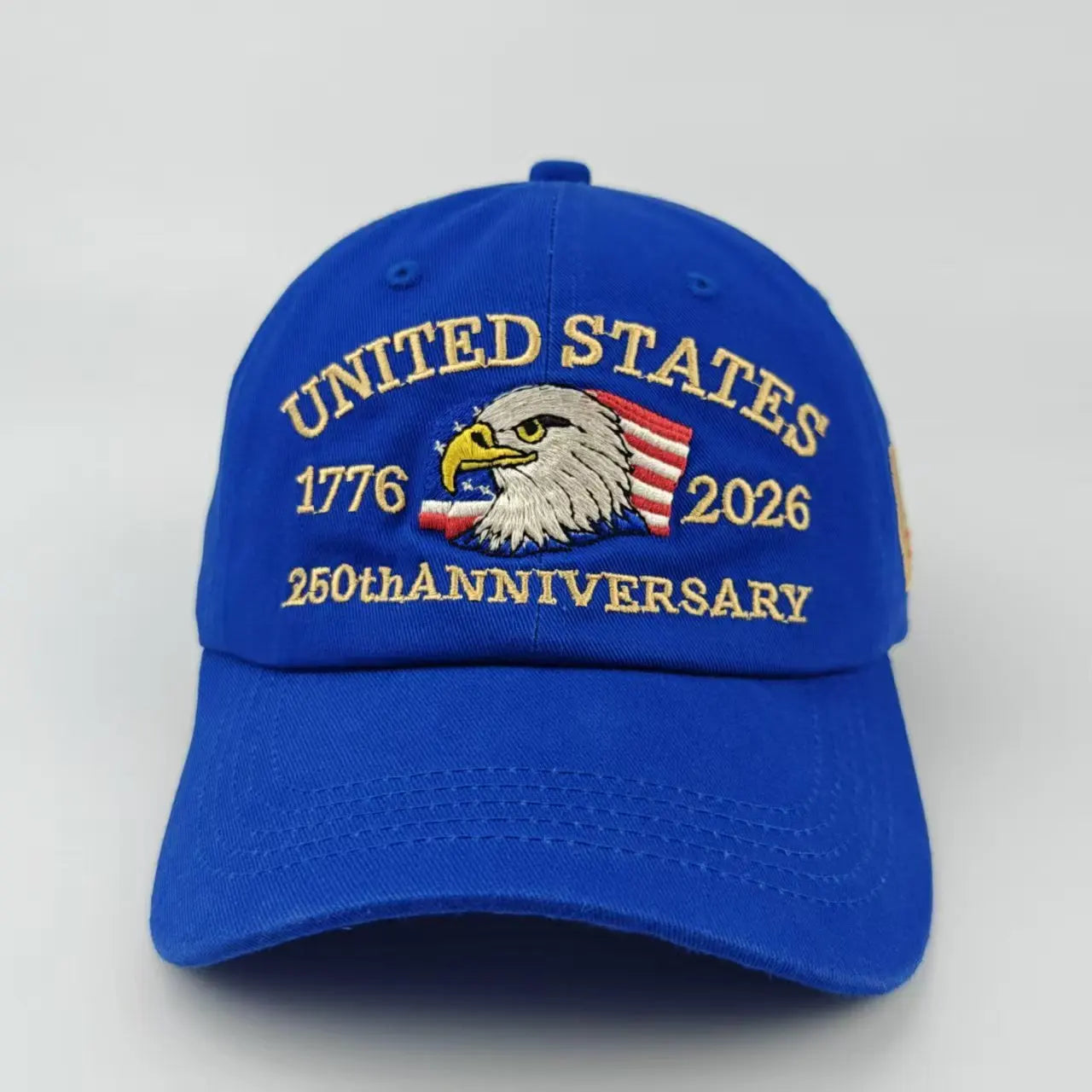 250th Anniversary Hat USA Patriotic Baseball Caps Eagle Embroidered Baseball Hats