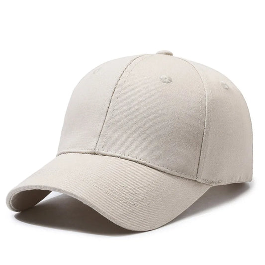 Sports Cap Breathable Solid Color Summer Hat Baseball Cap For Men Women