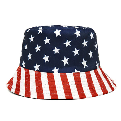 Summer Sun Hat Reversible Yellow Duck Bucket Hat