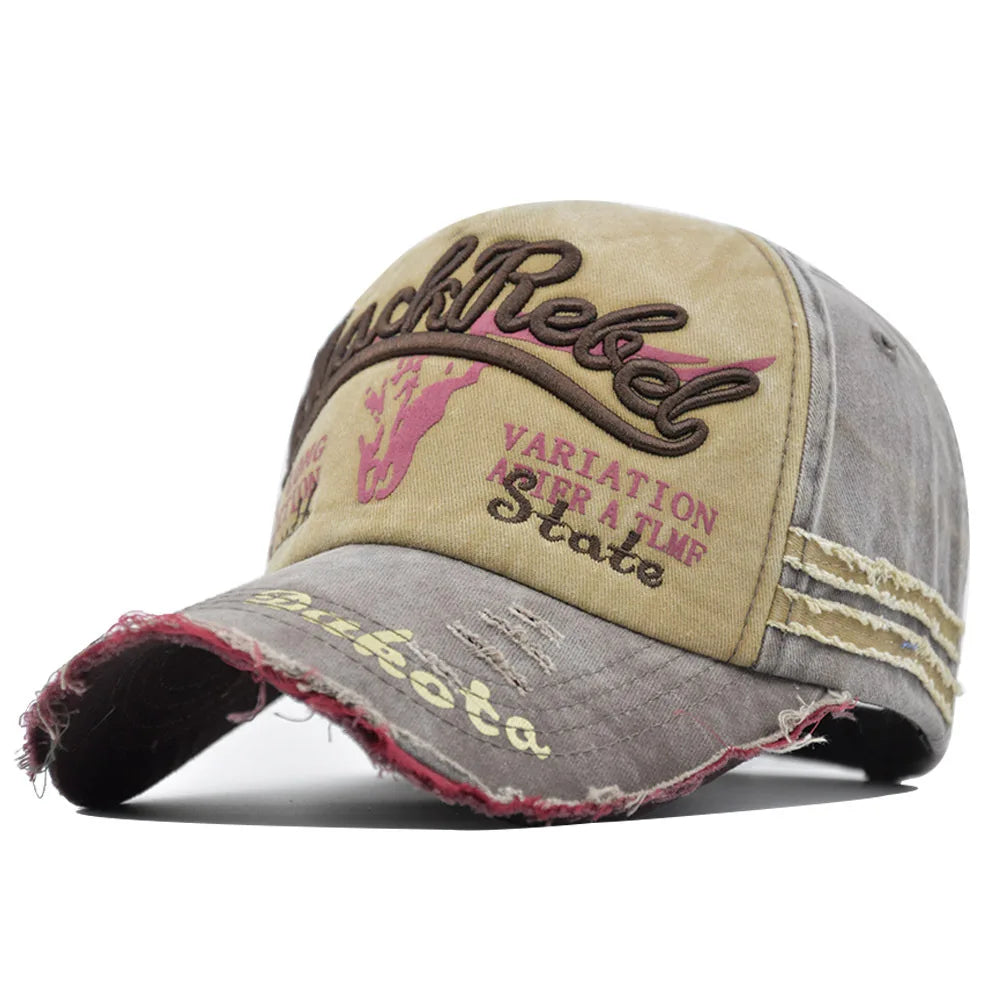 Fashion Cotton Baseball Cap Snapback Mesh Hats Hip Hop Caps