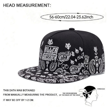New West Coast Cashew Flower Street Hip Hop Hat Snapback Hat