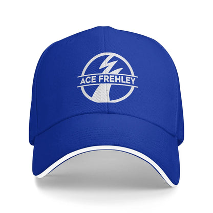 Ace Frehleys Logo Vintage Kiss Band Sandwich Hat Adult Baseball Cap
