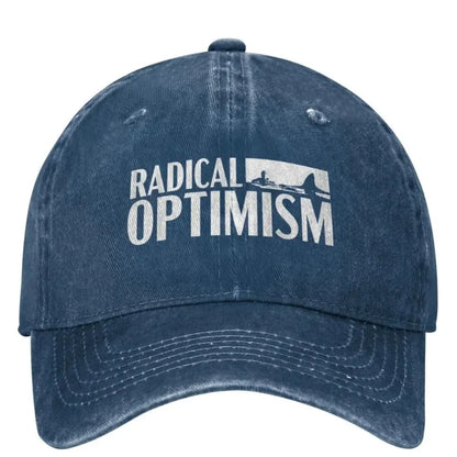 Vintage Dua-lipa Radical Optimism  Baseball Caps Unisex Distressed Denim