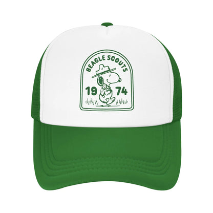 Snoopy Peanuts Cartoon Mesh Baseball Caps
