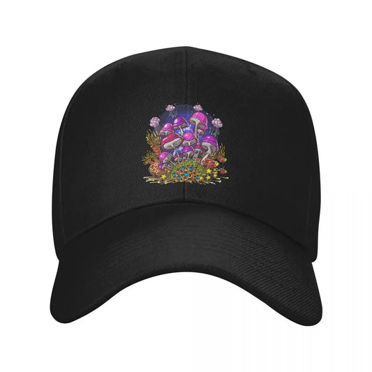 Ocean Magic Mushrooms Baseball Cap
