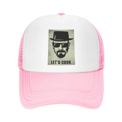 Heisenberg Lets Cook Cap Casual Mesh Baseball Caps
