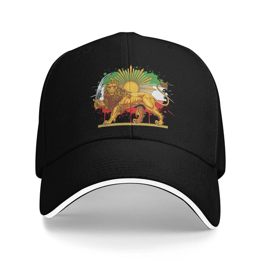Shir O Khorshid Persia Lion And Sun Iran Persian Baseball Cap Women Men