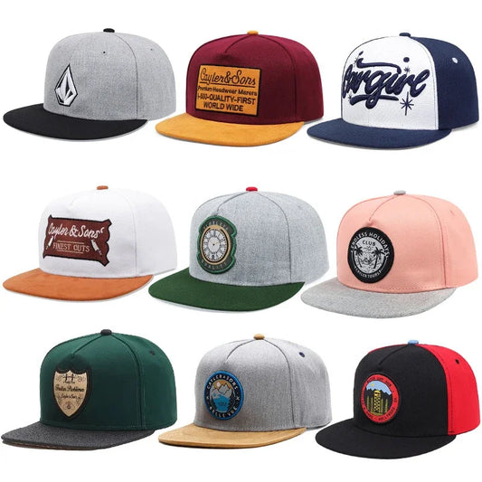 Luxury One Don't Mercy Cap Men Hats Flat Top Snapback Cap Women Men