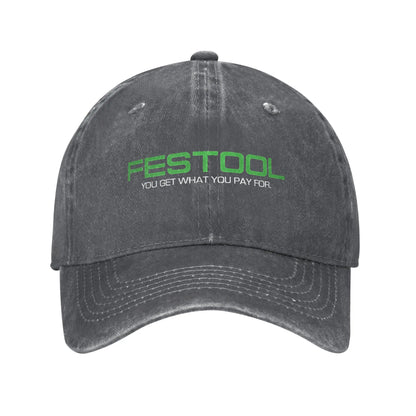 Festool Washed Baseball Cap Classic Sun Hip Hop Hats Baseball Caps