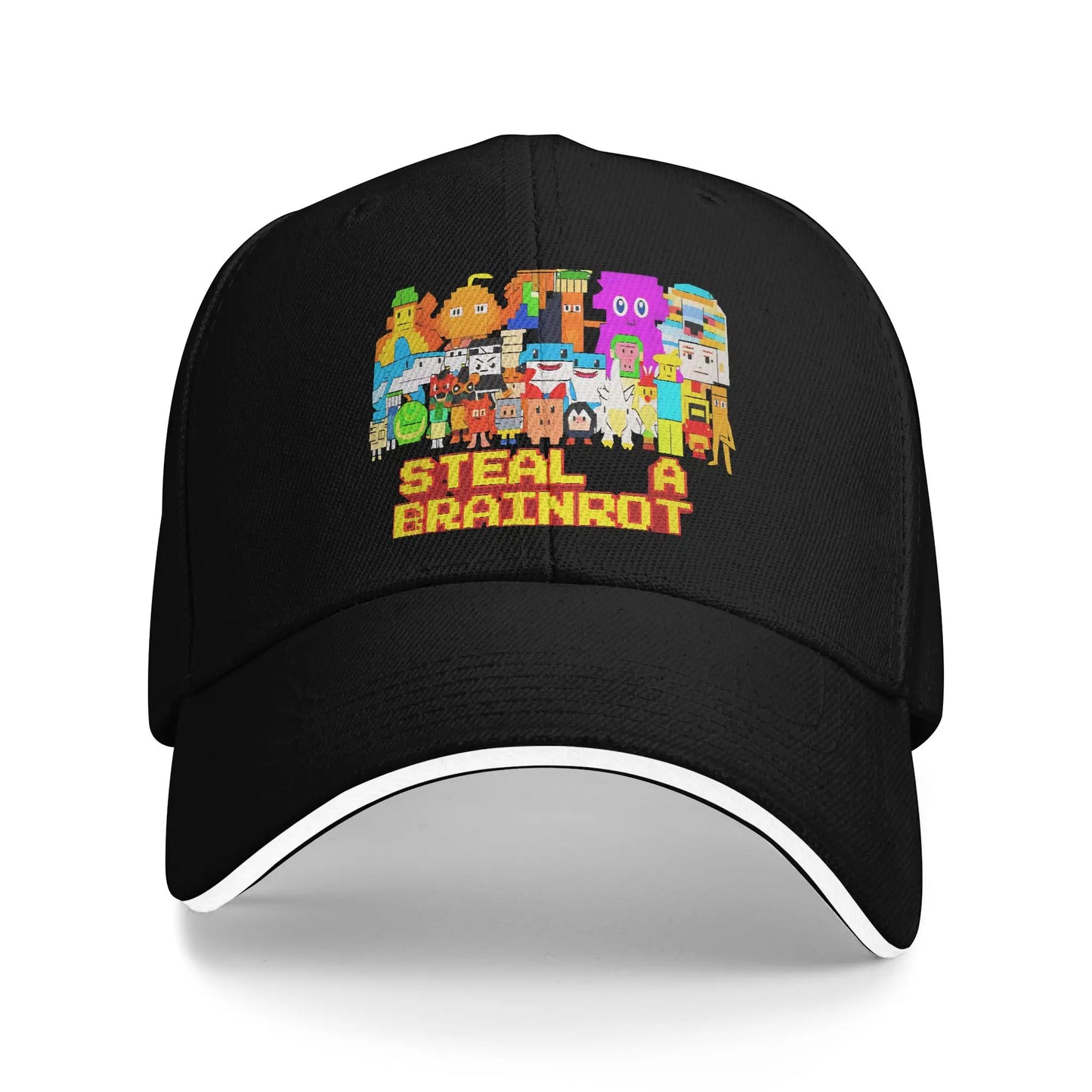 Bruh Secret 1x1x1x1 Funny Steal a Brainrot Baseball Caps